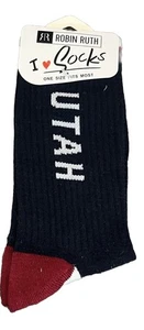 Robin Ruth UTAH State Socken Souvenir Neuheit Crew Socken Einheitsgröße - Bild 1 von 2