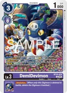 DemiDevimon - BT15-070 - C - Exceed Apocalypse #BT15-070 Digimon TCG - Picture 1 of 1
