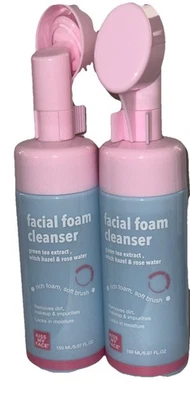 KISS MY FACE лицо пены очиститель мягкий щетка зеленый чай ведьма Hazel-Rose воды - Изображение 1 из 4