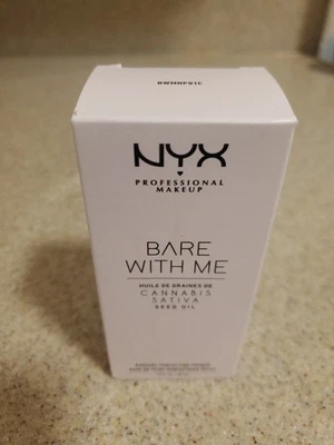1x NYX Professional BareWithMe Sativa SeedOil Radiant Perfecting Face Primer 1oz - Image 1 of 4