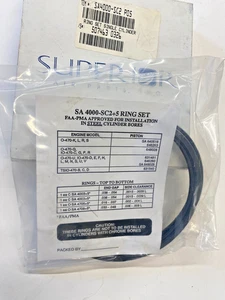 Continental E Series, 470 Series Ring Set, .05 Over, PN SA4000-SC2 P05, NOS - Picture 1 of 4