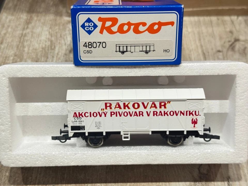 Roco 48070 Carro Waren Geschlossen Csd Skala H0 - Bild 1 von 1