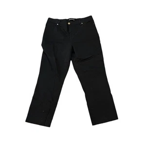 Bandolino Amy Black Khaki Crop Ankle Pants Women’s Size 12  - Picture 1 of 3