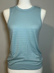 Lululemon Breeze by Muscle Tank - Squad Size 8 Color Code SAFS - Sea Frost EUC - Picture 1 of 6