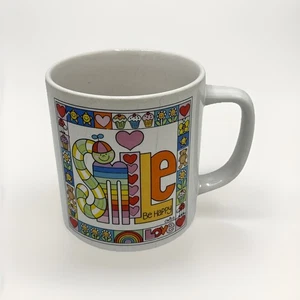 Smile Be Happy Love Kaffeebecher Love N’ Stuff 1983 Courtney Davis Inc - Bild 1 von 7