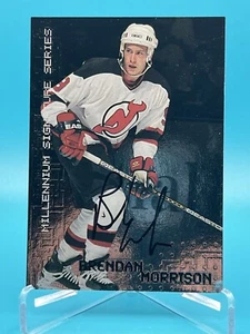 1999-00 ITG Be A Player Millennium Signature Series Brendan Morrison #149 Auto - Picture 1 of 2