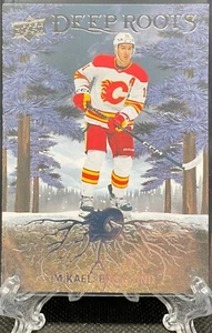 2023-24 Upper Deck Series 2 Mikael Backlund Calgary Flames DEEP ROOTS #DR-27 - Picture 1 of 2