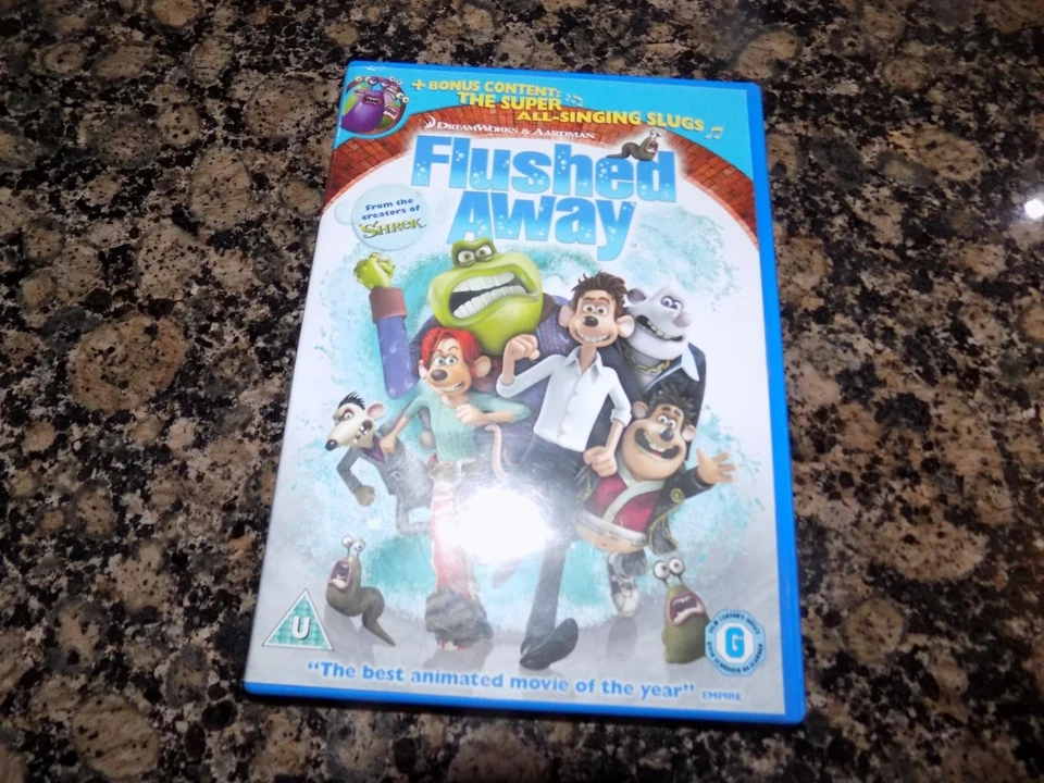FLUSHED AWAY DVD FREE SHIPPING - Image 1 of 1