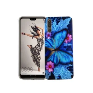 Huawei P20 Etui Case Komórka Cover Ochrona Pokrowiec Futerał ochronny Bumper Futerał Niebieski - Zdjęcie 1 z 3
