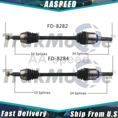 For Ford Expedition 2012 2013 2014 2015 2016 2017 Rear CV Joint CV Axle Shaft - Image 1 of 4