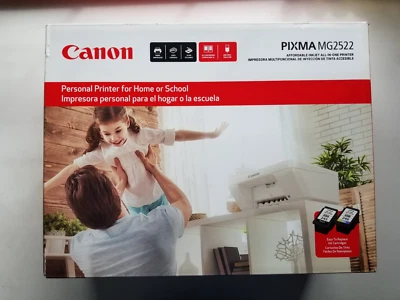 Canon Pixma MG2522 All-in-One Inkjet Printer, Scanner, Copier - NEW / SEALED - Image 1 of 2