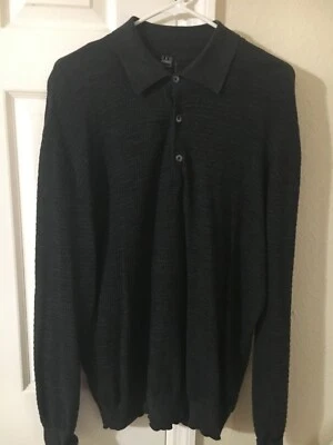 Men's IKE BEHAR Lightweight Wool Blend Sweater Size L - Image 1 of 3