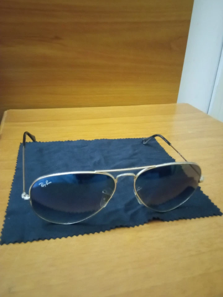 Ray-Ban Aviator Mirror RB3025 58 14 Occhiali da Sole - Argento - Immagine 1 di 1