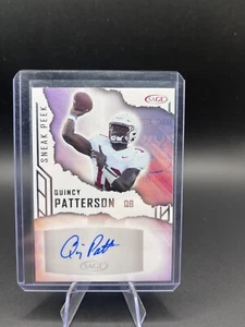 2023 SAGE Low Series - Sneak Peek Auto Quincy Patterson II #SPA-QP (AU, RC) - Bild 1 von 1