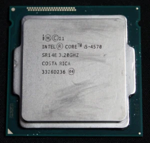 Intel Core i5-4570 (4x 3.20GHz) SR14E CPU Sockel 1150 - Bild 1 von 3