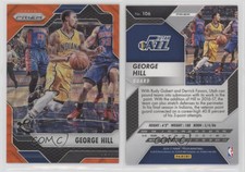 2016-17 Panini Prizm Orange Wave Prizm /25 George Hill #106