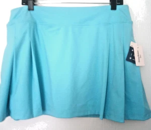 Tommy Bahama Damen XL Skort Activewear Rock Golf Tennis Aqua Strick NEU mit Etikett - Bild 1 von 7