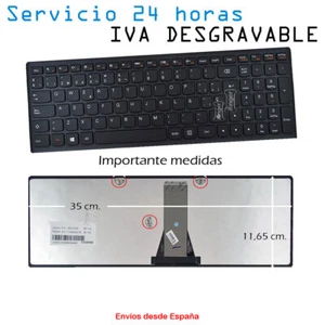 Repuesto Teclado español para Lenovo Ideapad IBM B50-80 (80EW03DAGE) T131 (80... - Imagen 1 de 5