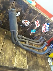 2001 01 suzuki gsx600F gsx 600 F exhaust headers & flanges - Picture 1 of 8