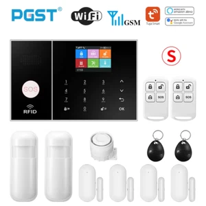 PGST Smart Life Alarm System for Home WIFI GSM Security Alarm Host with Door and - Picture 1 of 12
