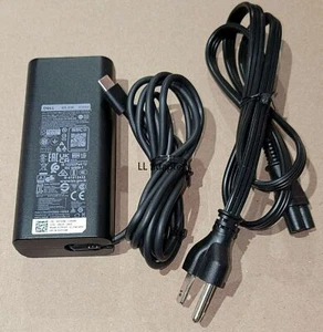 GENUINE OEM DELL 65W USB-C CHARGER / AC ADAPTER 0VT148 / 0WMDHR / LA65NM190 - Picture 1 of 3