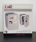 Portable Diet Coke Coca-Cola Mini Fridge Refrigerator Car Home 12V 110V Cooler 