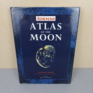 Astronomy Atlas of the Moon Hardcover By Rukl, Antonin 1996 - Picture 1 of 8
