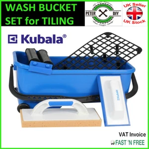 WASH BUCKET Tiling GROUTING CHAMBER Tiles Cleaning Wash Sponge Trowel FLOAT SETS - Picture 1 of 6