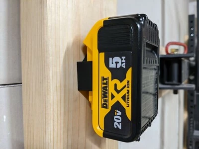 Tool Storage - Dewalt 20v Max Wall Mount or Undershelf Mount for 20v Batteries