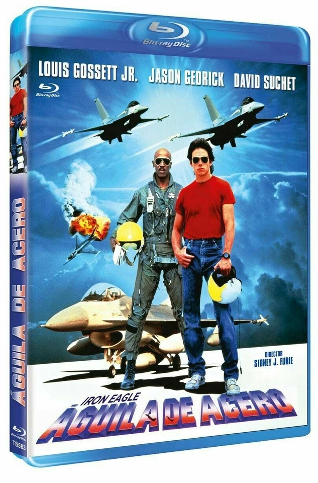 IRON EAGLE (1986) Blu-Ray BRAND NEW (Spanish Package includes English Audio) Foto 1 de 2