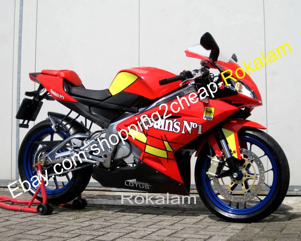 For Aprilia RS125 2006 2007 2008 2009 2010 2011 RS 125 ABS Motorcycle Fairings — 第 1/1 张图片
