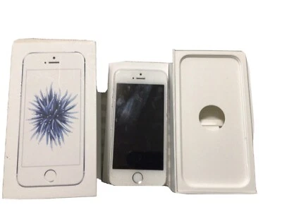 Apple iPhone SE - 32GB - Silver (Unlocked) A1662 (CDMA + GSM) - Image 1 of 4