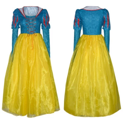 2024 Movie Snow White Cosplay Costume Girl Princess Dress  - Image 1 of 4