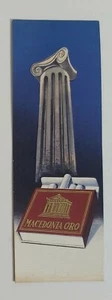 06919 99/tt SEGNALIBRO - Sigarette Due Palme / Macedonia d'oro - cm 16,5 - Picture 1 of 4