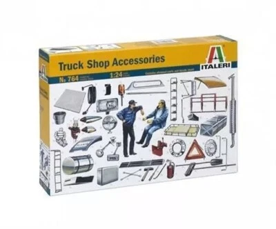 Italeri 510000764 1:24 Truck Zubehör Diorama Figuren Truck Shop Accessories - Bild 1 von 2