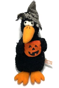 5.5" Russ Home Buddies Halloween Scarecrow Treater Bean Bag Stuffed Animal - Picture 1 of 1