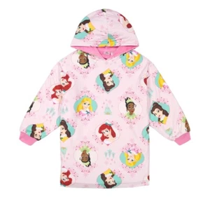 Character Kids Oversized Long Sleeve Hooded Pullover Robe (Disney Princess) L/XL - Picture 1 of 5