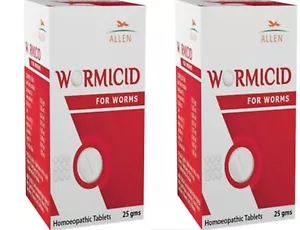 2 compresse Allen WORMICID per vermi - tutti i tipi di fili e ganci nastro vermi 25 gm - Foto 1 di 10