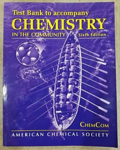 Chemistry In The Community 6th Edition Test Bank Teacher's Book ChemCom - Picture 1 of 3