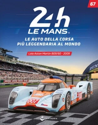 NEW IXO "24h Le Mans" 1:43 LOLA ASTON MARTIN B09/60 2009 +BOX +Magazine - Immagine 1 di 4