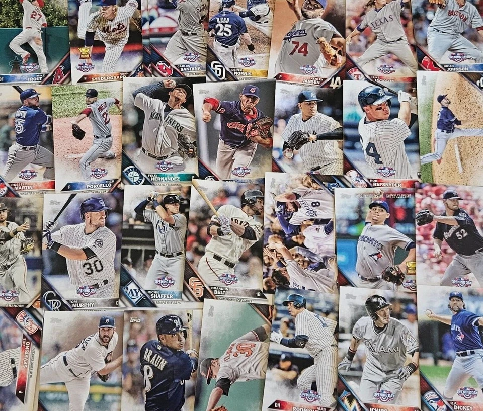 2016 TOPPS OPENING DAY BASEBALL YOU PICK SEE SCANS STARS  .99 UNLIMITED SHIPPING - Image 1 of 1