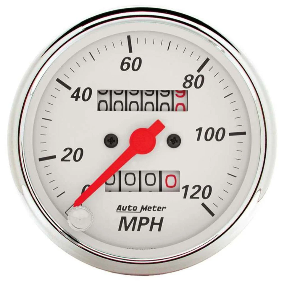 Fits 3-1/8in A/W Speedometer 120MPH by Autometer 1396 - Image 1 of 1