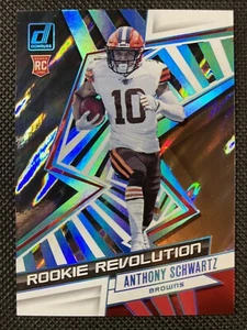 2021 Panini Donruss Anthony Schwartz Lava Rookie Revolution /10 #REV-ASC Browns - Picture 1 of 2