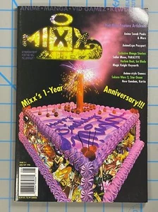 Mixx Zine Magazine Aug Sep 1998 Issues 2-1 1 year Anniversary Anime Manga - Picture 1 of 7