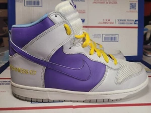 Nike ID Dunk High "Freshness 07" ESCLUSIVA 2007 316142-991 Uomo Taglia 11 Rare - Foto 1 di 12
