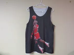 Camiseta sin mangas vintage de malla Michael Jordon talla XL - Imagen 1 de 3
