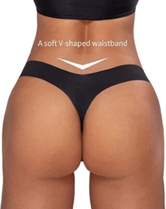 Replurts Women’s Camel Toe Concealer Pads with Breathable Cotton Seamless Thong - Picture 1 of 15