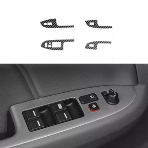 Cover Trim Window Lift Panel Switch Carbon Fiber Sticker For Honda Accord 03-07 - Bild 1 von 5