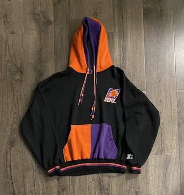 Hombres De Colección Raro Phoenix Suns Starter Pullover Sudadera con Capucha Booker Nash Foto 1 de 4