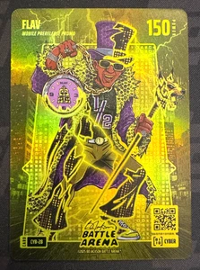 2025 Bo Jackson Battle Arena FLAVA FLAV National NSCC Cyber Pack Promo CYB-28 - Foto 1 di 2